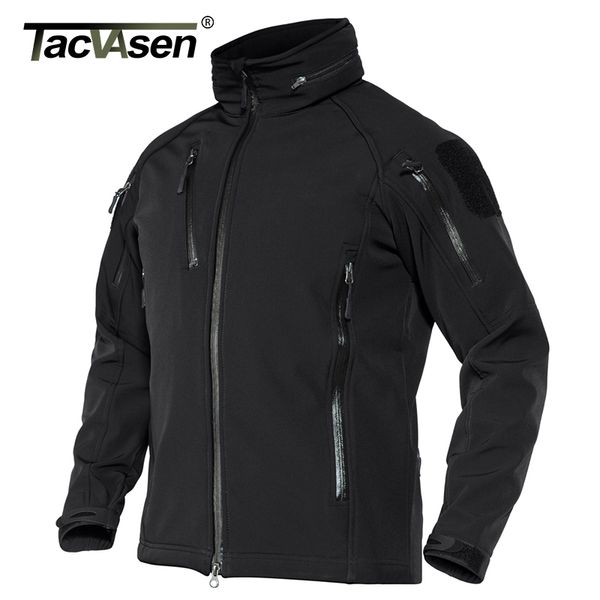 tacvasen soft shell tactical waterproof jacket mens winter fleece warm military jackets windproof waterproof hooded jacket coat 201114, Black;brown
tacvasen soft shell tactical waterproof jacket mens winter fleece warm military jackets windproof waterproof hooded jacket coat 201114, Black;brown