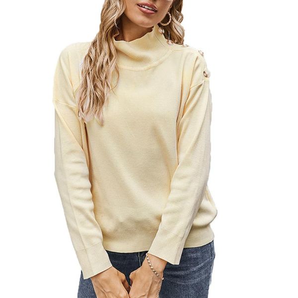 womens winter solid turtleneck warm pullover ladies casual sweater female loose jumpers knitted sweaters, White;black
womens winter solid turtleneck warm pullover ladies casual sweater female loose jumpers knitted sweaters, White;black