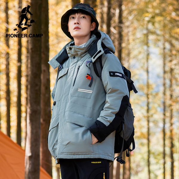 pioneer camp winter long down jackets men thick warm windproof outdoor coats hooded black green cargo men's clothing ayr01031002 q1209
pioneer camp winter long down jackets men thick warm windproof outdoor coats hooded black green cargo men's clothing ayr01031002 q1209