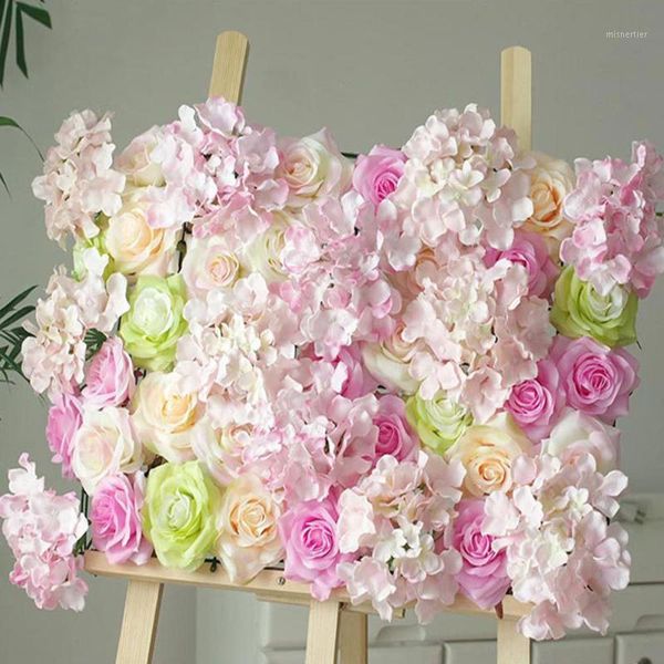 decorative flowers & wreaths 40*60cm fake rose hydrangea flower high density artificial wall panel diy wedding background decoration party e
decorative flowers & wreaths 40*60cm fake rose hydrangea flower high density artificial wall panel diy wedding background decoration party e