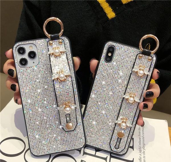 glittering sequins cute lovely bee pearl wristband pc cases for iphone 11 pro max x xr jllebw qpseller
glittering sequins cute lovely bee pearl wristband pc cases for iphone 11 pro max x xr jllebw qpseller