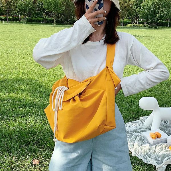 cross body vreyme casual female canvas shoulder bag large capacity wild crossbody pack solid color beach shopper bags lady drawstring totes
cross body vreyme casual female canvas shoulder bag large capacity wild crossbody pack solid color beach shopper bags lady drawstring totes