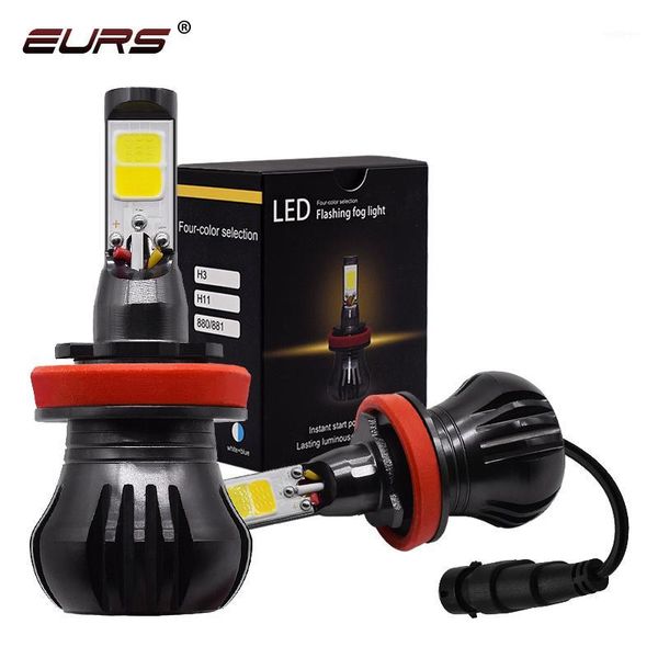 car headlights eurs 2pcs dual color fog lamp h3 led 880 h11 9005 9006 h7 headlight 3000k 6000k flash light bulb turning parking 12v1
car headlights eurs 2pcs dual color fog lamp h3 led 880 h11 9005 9006 h7 headlight 3000k 6000k flash light bulb turning parking 12v1