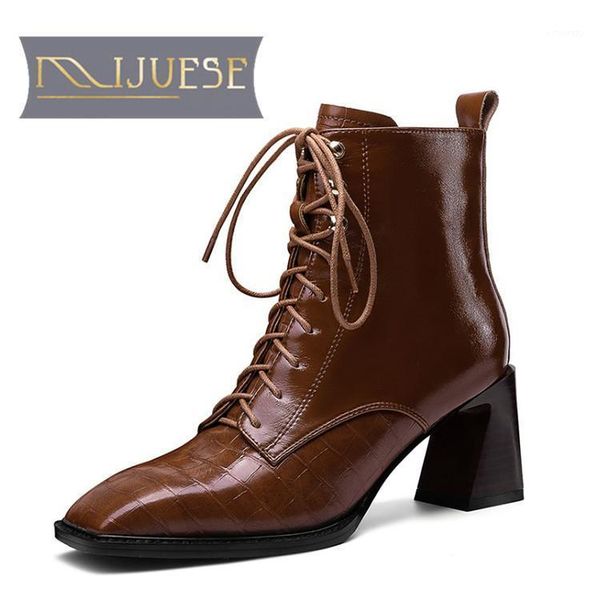 boots mljuese 2021 women ankle cow leather winter short plush square toe zipper high heels female size 411, Black
boots mljuese 2021 women ankle cow leather winter short plush square toe zipper high heels female size 411, Black