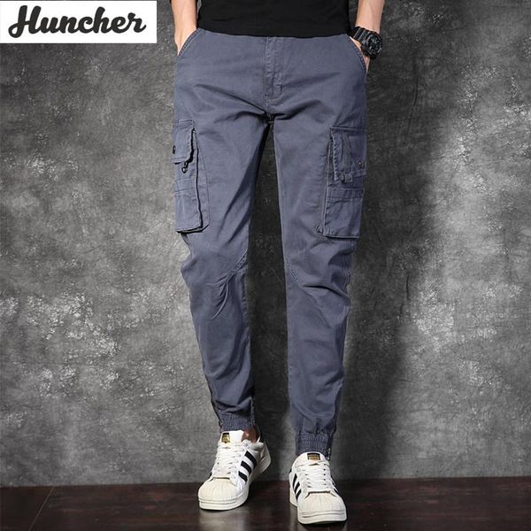 men's pants huncher mens cargo men 2021 autumn side pockets casual trousers male slim fit dark grey joggers, Black
men's pants huncher mens cargo men 2021 autumn side pockets casual trousers male slim fit dark grey joggers, Black