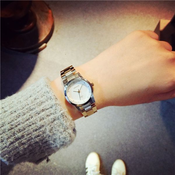 women watch stylish female wrist watch elegant quartz watches waterproof stainless steel women watches, Slivery;brown
women watch stylish female wrist watch elegant quartz watches waterproof stainless steel women watches, Slivery;brown