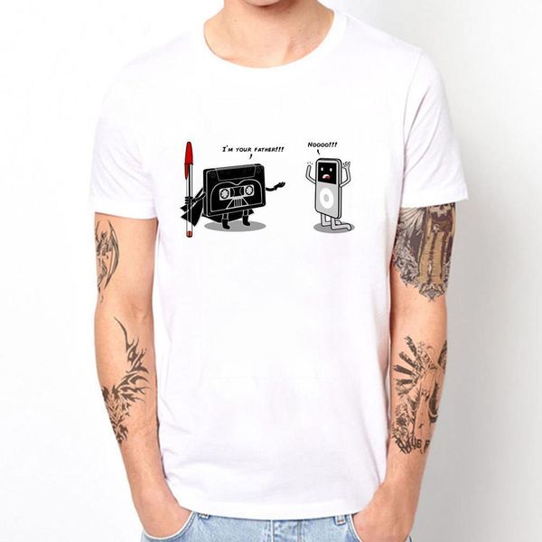 new geek music player print t shirt funny i'm your father design tee shirt homme camiseta cool o-neck t-shirt man clothes, White;black
new geek music player print t shirt funny i'm your father design tee shirt homme camiseta cool o-neck t-shirt man clothes, White;black