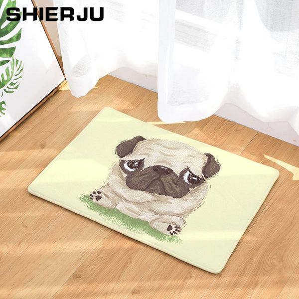 cushion/decorative pillow shierju anti-slip welcome floor mats cute cartoon lovely pug dog hallway kitchen rug home decor portable mat door
cushion/decorative pillow shierju anti-slip welcome floor mats cute cartoon lovely pug dog hallway kitchen rug home decor portable mat door
