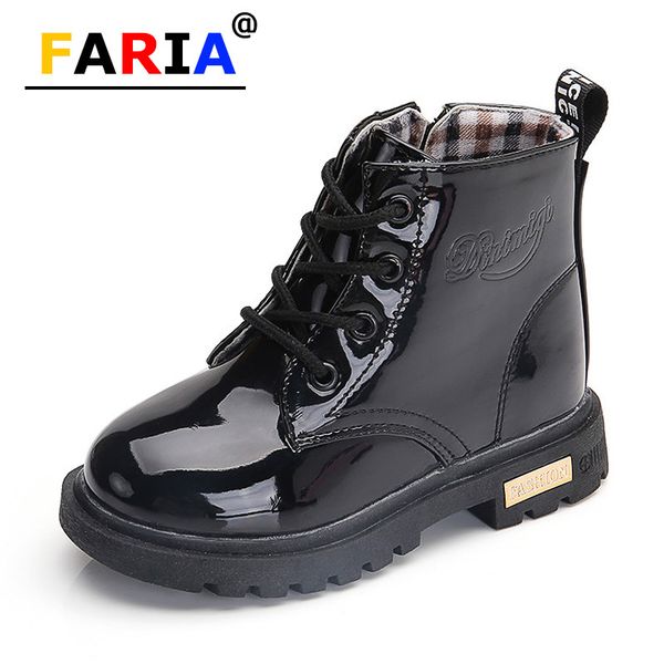 kids 21-37 size fashion winter warm side zip martin boots for little girls boys baby toddler leather plush children ankle shoes q0112, Black;grey
kids 21-37 size fashion winter warm side zip martin boots for little girls boys baby toddler leather plush children ankle shoes q0112, Black;grey