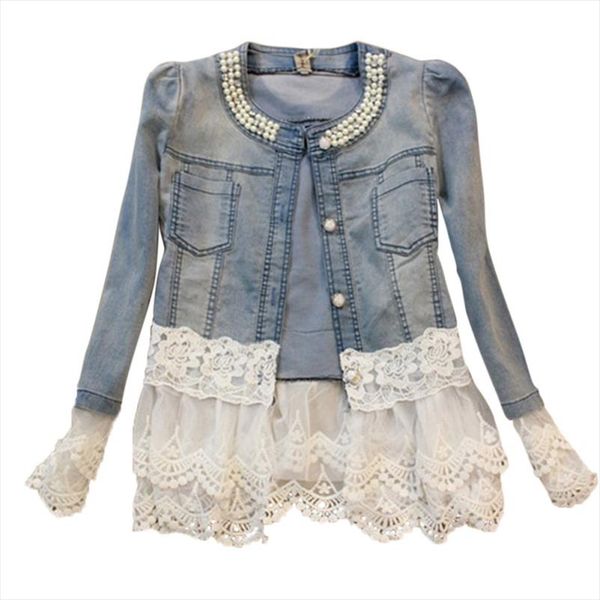 2020 new women lace jackets jeans women big jeans jacket long sleeve denim feminine outwear women shelters mujer cardigan, Black;brown
2020 new women lace jackets jeans women big jeans jacket long sleeve denim feminine outwear women shelters mujer cardigan, Black;brown