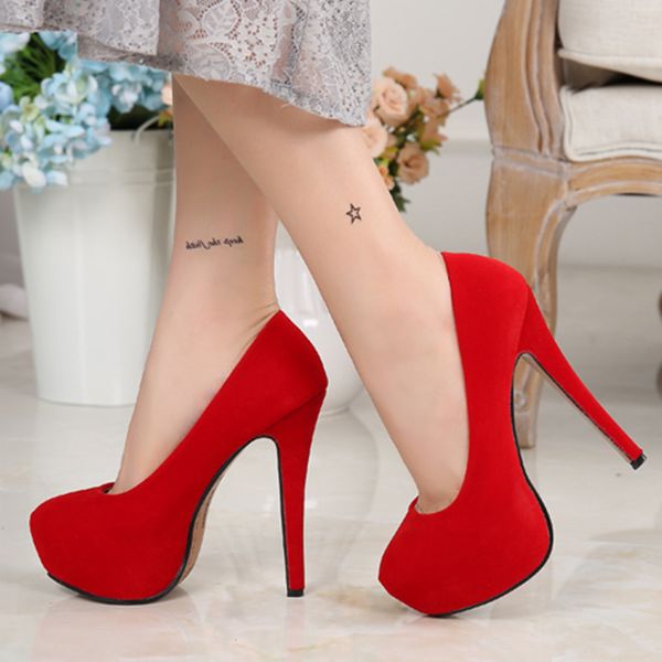 classic ladies pumps party big plus size 35-44 women high heel rubber sole pole dancing t-stage catwalk shoes pumps, Black
classic ladies pumps party big plus size 35-44 women high heel rubber sole pole dancing t-stage catwalk shoes pumps, Black