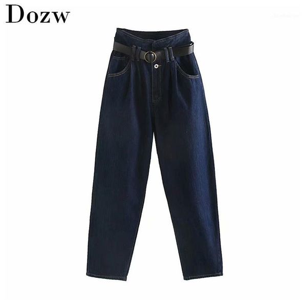 fahsion high waist jeans women paperbag pants streetwear zipper pockets denim trousers stylish loose long jeans pants1, Blue
fahsion high waist jeans women paperbag pants streetwear zipper pockets denim trousers stylish loose long jeans pants1, Blue