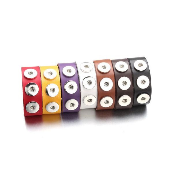 snap leather bracelet retro handmade braided genuine leather snap button bracelet bangles fit 18mm snap jllnaw, Golden;silver
snap leather bracelet retro handmade braided genuine leather snap button bracelet bangles fit 18mm snap jllnaw, Golden;silver