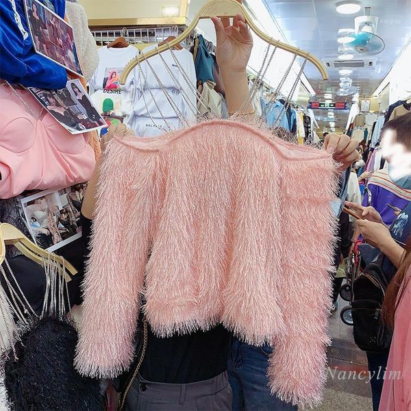 tassel sling chain off-shoulder shirt women fur blouse outerwear female lady short night club blusa 2020 autumn winter1, White
tassel sling chain off-shoulder shirt women fur blouse outerwear female lady short night club blusa 2020 autumn winter1, White