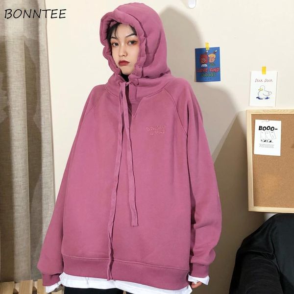 with hat hoodies women sweatshirts thicker womens long sleeve simple leisure warm all-match drawstring korean style pure color kg-244, Black
with hat hoodies women sweatshirts thicker womens long sleeve simple leisure warm all-match drawstring korean style pure color kg-244, Black