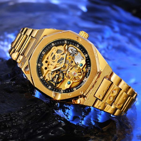new fucini men's automatic selling mechanical watch luminous pointer hollow steel band mechanical men's watch, Slivery;brown
new fucini men's automatic selling mechanical watch luminous pointer hollow steel band mechanical men's watch, Slivery;brown