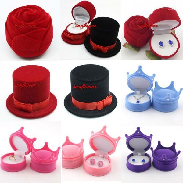 gift wrap rose crown velvet ring display box stud earring jewelry case container party princess boxes wedding favors valentine's day1
gift wrap rose crown velvet ring display box stud earring jewelry case container party princess boxes wedding favors valentine's day1