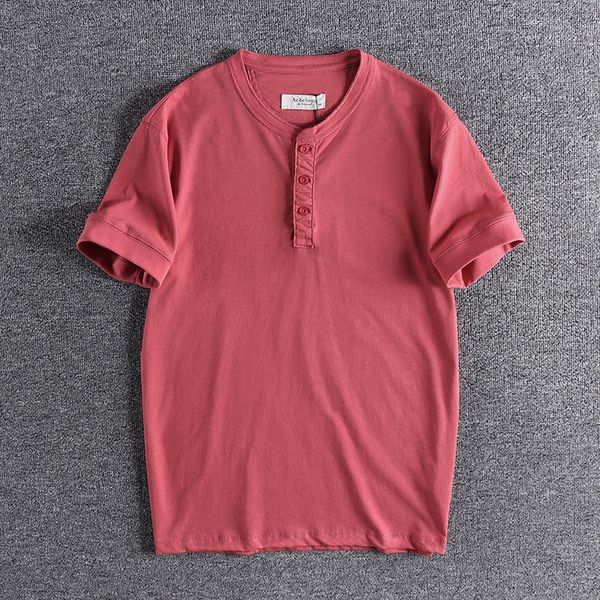 2021 new men american trendy solid color youth neck collar short-sleeved t-shirt summer men's bottoming shirt with button streetwear bx, White;black
2021 new men american trendy solid color youth neck collar short-sleeved t-shirt summer men's bottoming shirt with button streetwear bx, White;black