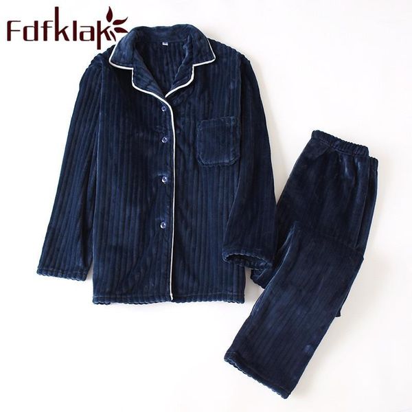 fdfklak flannel pajamas for men's warm pajamas nightwear for men autumn winter new sleeping clothes pijamas pyjama sleepwear1, Black;brown
fdfklak flannel pajamas for men's warm pajamas nightwear for men autumn winter new sleeping clothes pijamas pyjama sleepwear1, Black;brown