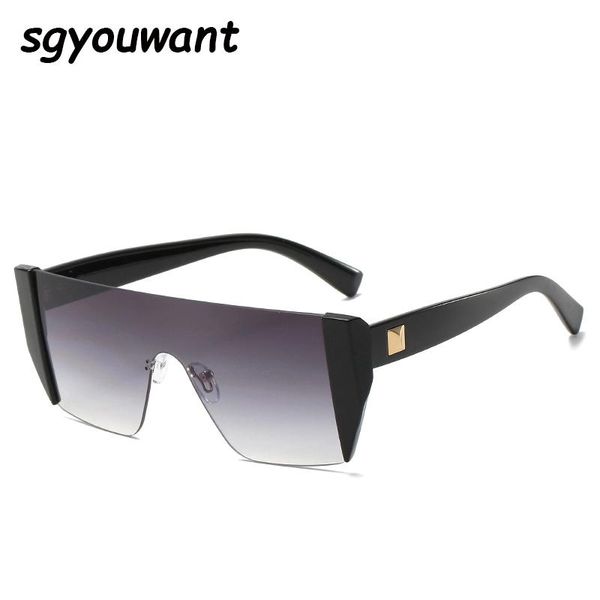 sunglasses quality oversized women rimless one piece lens man woman sunglases flat large frame sun glasses gradient red blue, White;black
sunglasses quality oversized women rimless one piece lens man woman sunglases flat large frame sun glasses gradient red blue, White;black