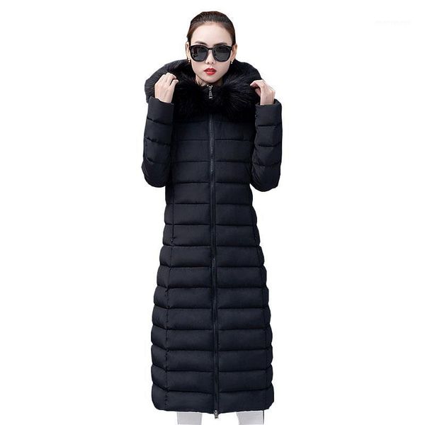 women's down & parkas fur collar hooded winter coat jacket thick warm casaco feminino abrigos mujer invierno cotton padded wadded 131, Black
women's down & parkas fur collar hooded winter coat jacket thick warm casaco feminino abrigos mujer invierno cotton padded wadded 131, Black