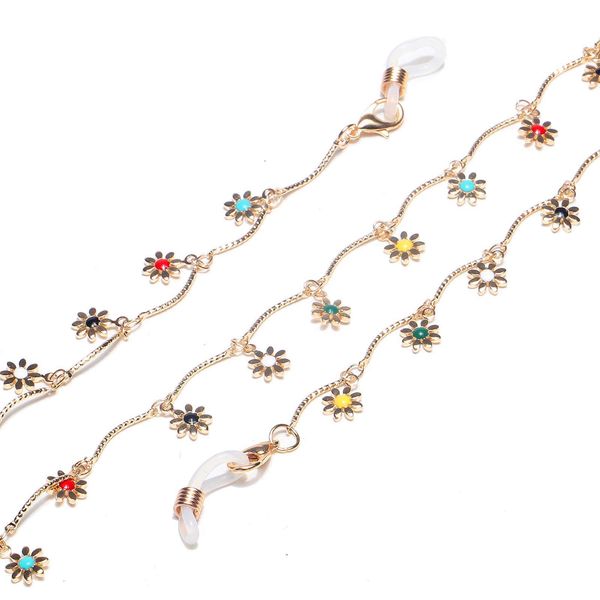 clolorful flower gold color link sunglasses chains necklace reading glasses cord holder strap rope for eyewear face mask lanyard h bbyouc
clolorful flower gold color link sunglasses chains necklace reading glasses cord holder strap rope for eyewear face mask lanyard h bbyouc