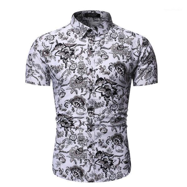 men's casual shirts summer men spring slim printed short sleeve beach blouse fashion style design clothes #3261, White;black
men's casual shirts summer men spring slim printed short sleeve beach blouse fashion style design clothes #3261, White;black