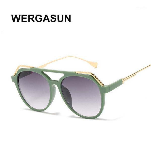 wergasun 2020 new vintage sunglasses women fashion brand designer sun glasses for female shades uv4001, White;black
wergasun 2020 new vintage sunglasses women fashion brand designer sun glasses for female shades uv4001, White;black