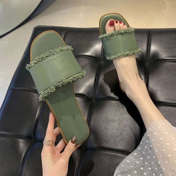 Women Slippers Summer Flats Female Indoor Sandalies Ladies Pu Leather Home Footwear Woman Beach Slides Fashion 2021 Square Toe #A70b, Black
Women Slippers Summer Flats Female Indoor Sandalies Ladies Pu Leather Home Footwear Woman Beach Slides Fashion 2021 Square Toe #A70b, Black
