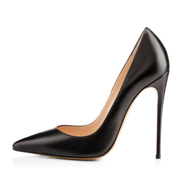 female pumps in high heels pointed to toe wedding shoes patent leather party bombs, Black
female pumps in high heels pointed to toe wedding shoes patent leather party bombs, Black