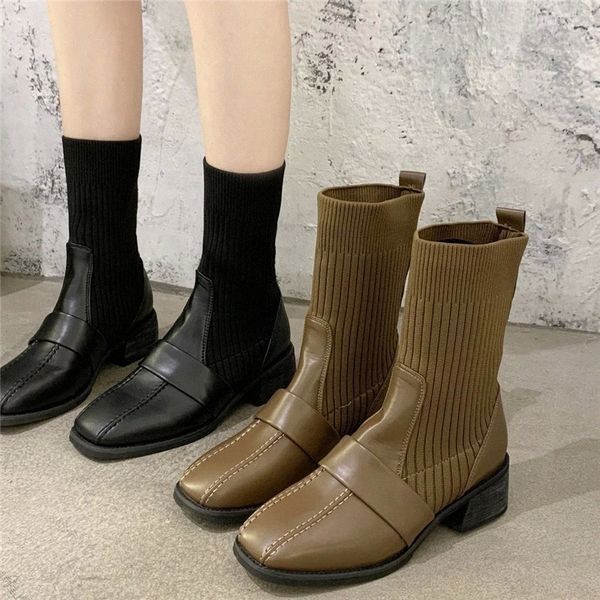 cootelili women winter warm boots shoes mid heel square toe boots for woman fashion zip shoes slip on botas mujer size 35-40 #uh4j, Black
cootelili women winter warm boots shoes mid heel square toe boots for woman fashion zip shoes slip on botas mujer size 35-40 #uh4j, Black
