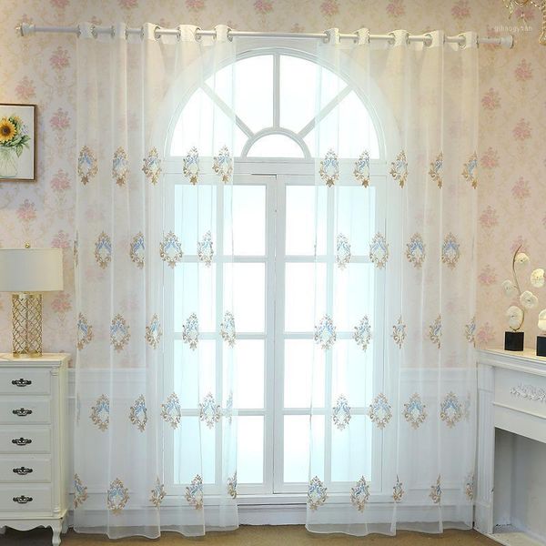 europe pastoral floral sheer curtain for living room net tulle curtain drape for kithcen door custom made x301#401
europe pastoral floral sheer curtain for living room net tulle curtain drape for kithcen door custom made x301#401