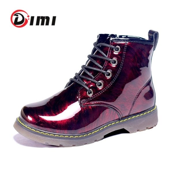 dimi new kids boots shoes fashion mirror bright pu leather waterproof children martin boots ankle rubber boots for boy girl 201211, Black;grey
dimi new kids boots shoes fashion mirror bright pu leather waterproof children martin boots ankle rubber boots for boy girl 201211, Black;grey
