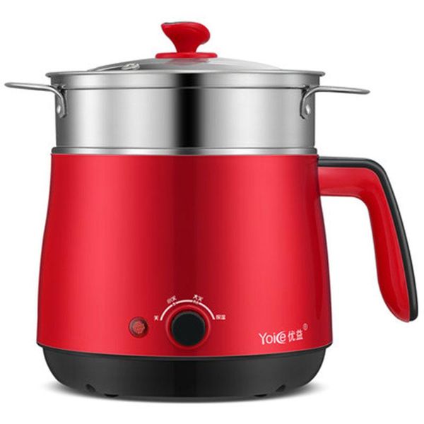 electric skillets household dorm room skillet stainless steel red mini cooking pot 1.5l can be insulated caldron
electric skillets household dorm room skillet stainless steel red mini cooking pot 1.5l can be insulated caldron