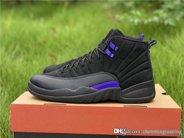2020 air authentic 12 dark concord sports shoes black purple suede upper retro real carbon fiber xii men sneakers with box ct8013-005
2020 air authentic 12 dark concord sports shoes black purple suede upper retro real carbon fiber xii men sneakers with box ct8013-005
