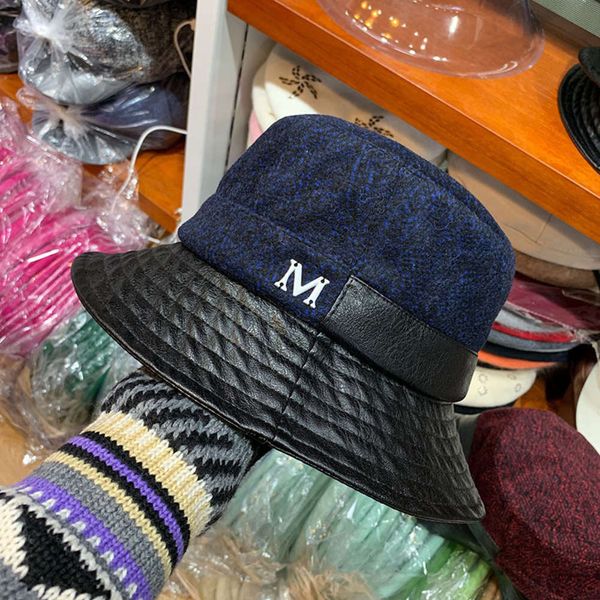 2019 autumn jmx and winter new imitation leather material letter fisherman's basin womanly versatile hat, Blue;gray
2019 autumn jmx and winter new imitation leather material letter fisherman's basin womanly versatile hat, Blue;gray