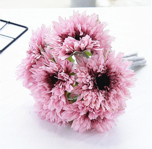 artificial gerbera flowers 6 bouquets yellow sunflower silk flowers for home desk window decoration wedding party supplies
artificial gerbera flowers 6 bouquets yellow sunflower silk flowers for home desk window decoration wedding party supplies
