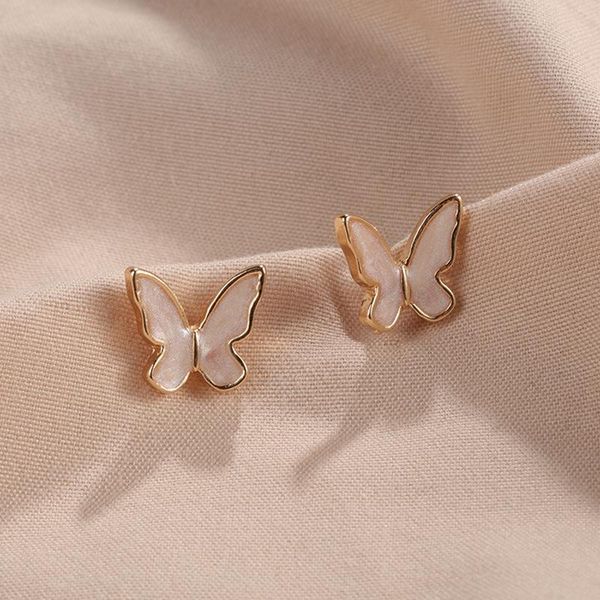 metal women stud earrings classic exquisite butterfly earrings girls cute colorful fashion simple female party jewelry, Golden;silver
metal women stud earrings classic exquisite butterfly earrings girls cute colorful fashion simple female party jewelry, Golden;silver