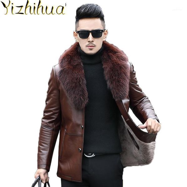 azazel genuine sheepskin leather jacket men mink collar wool liner men's sheepskin coat natural fur collar f-3256 kj24361, Black
azazel genuine sheepskin leather jacket men mink collar wool liner men's sheepskin coat natural fur collar f-3256 kj24361, Black