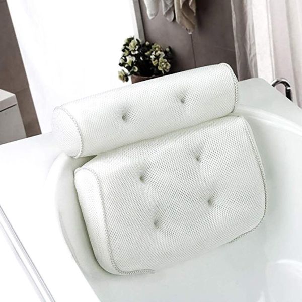 3d spa pillow neck and back support breathable mesh spa bath pillow for home tub with suction cups bathroom accessories
3d spa pillow neck and back support breathable mesh spa bath pillow for home tub with suction cups bathroom accessories