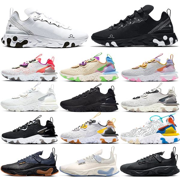 element vision react 55 men women running shoes triple black white schematic phantom vast grey mens trainers sports sneakers size 5.5-11, White;red
element vision react 55 men women running shoes triple black white schematic phantom vast grey mens trainers sports sneakers size 5.5-11, White;red