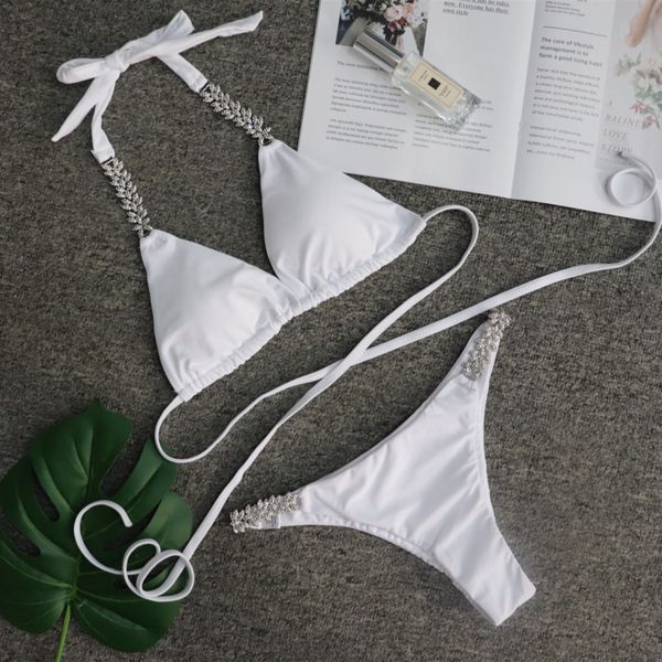 baicanadean 2019 swim crystal diamond bikini set metal rhinestone swimsuit luxury swimwear new listing aristocratic beachwear y200415, White;black
baicanadean 2019 swim crystal diamond bikini set metal rhinestone swimsuit luxury swimwear new listing aristocratic beachwear y200415, White;black