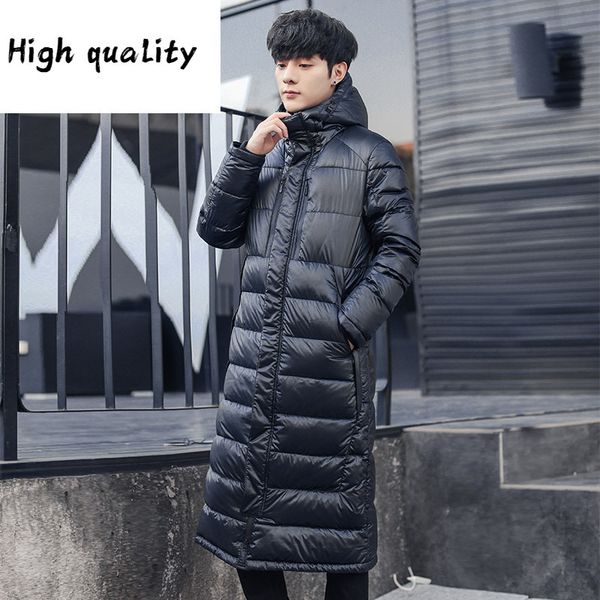 men's hooded winter thick long coat 20% white goose down jacket korean parka doudoune homme 1907 kj3027 q1214, Black
men's hooded winter thick long coat 20% white goose down jacket korean parka doudoune homme 1907 kj3027 q1214, Black