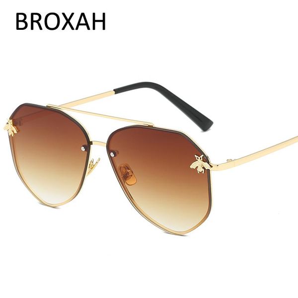 women's glasses design sunglasses women gradient lens ladies bee sun glasses feminino, White;black
women's glasses design sunglasses women gradient lens ladies bee sun glasses feminino, White;black