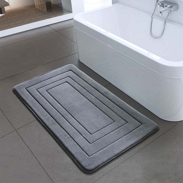 absorbent non slip bath mat washable memory foam rug safety home carpet pad for bathroom water absorption decor
absorbent non slip bath mat washable memory foam rug safety home carpet pad for bathroom water absorption decor