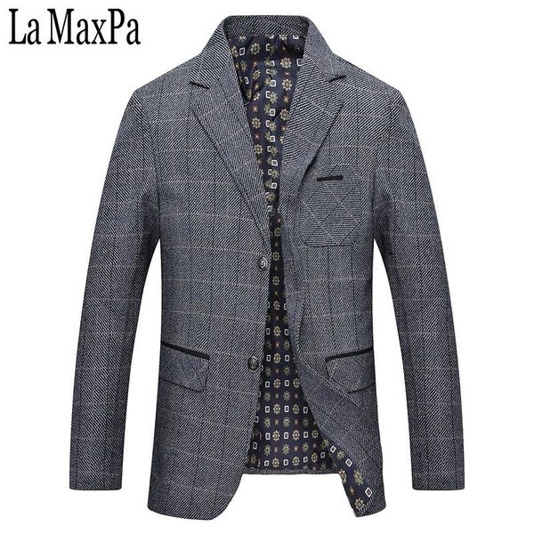 la maxpa 2021 fashion men suit blazers jacket casual slim autumn fit party wedding prom suit business plaid stripe blazer, White;black
la maxpa 2021 fashion men suit blazers jacket casual slim autumn fit party wedding prom suit business plaid stripe blazer, White;black