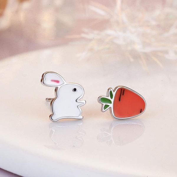 stud silver color tiny radish cartoon animal earrings for women cute enamel school girl birthday gifts party jewelry, Golden;silver
stud silver color tiny radish cartoon animal earrings for women cute enamel school girl birthday gifts party jewelry, Golden;silver