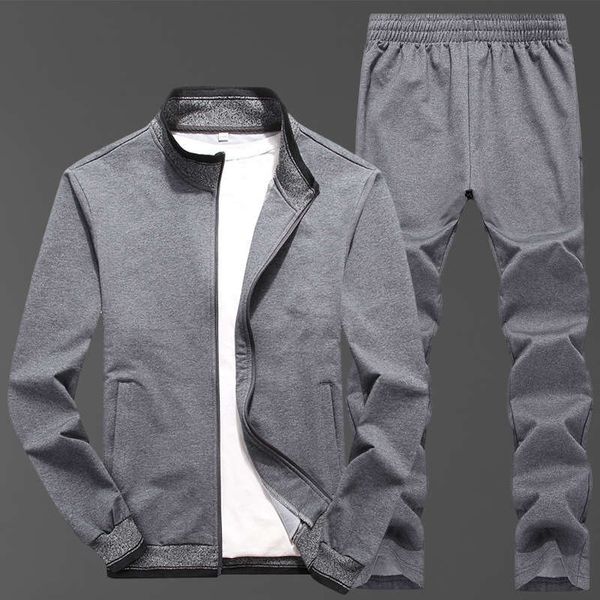 new spring and autumn men's sportswear, Gray