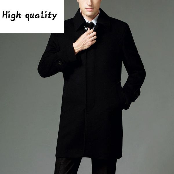 business 2020 man winter leisure wool coat male long cloth coat wenzhou factory direct sale, Black
business 2020 man winter leisure wool coat male long cloth coat wenzhou factory direct sale, Black