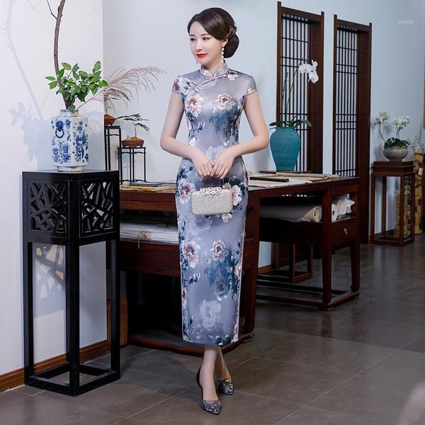 summer women cheongsam large size - 4xl vintage chinese style long qipao elegant slim party dress lady button vestidos1, Red
summer women cheongsam large size - 4xl vintage chinese style long qipao elegant slim party dress lady button vestidos1, Red